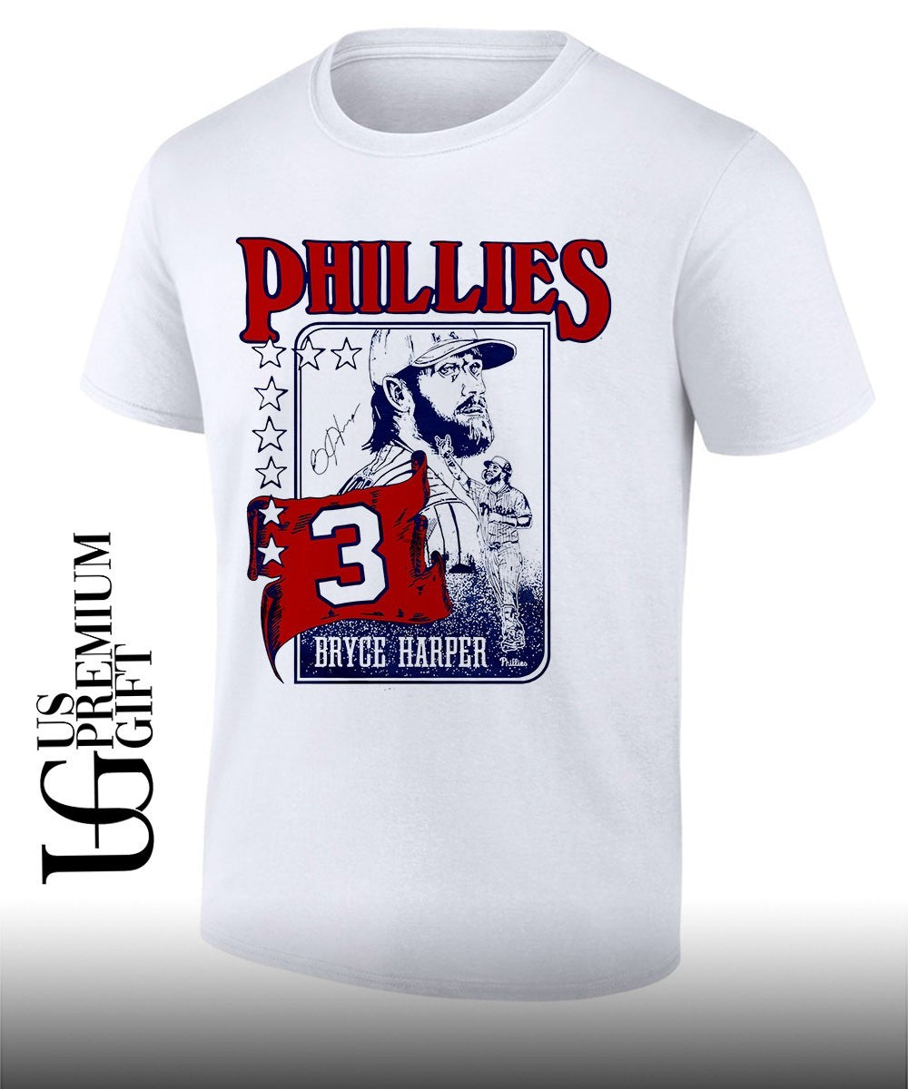 Bryce Harper 03 player Philadelphia Phillies baseball Player signature shirt Unisex T-shirt, Sweatshirt, Hoodie, Long Sleeve Tee - T-Shirt, Sweatshirt, Hoodie