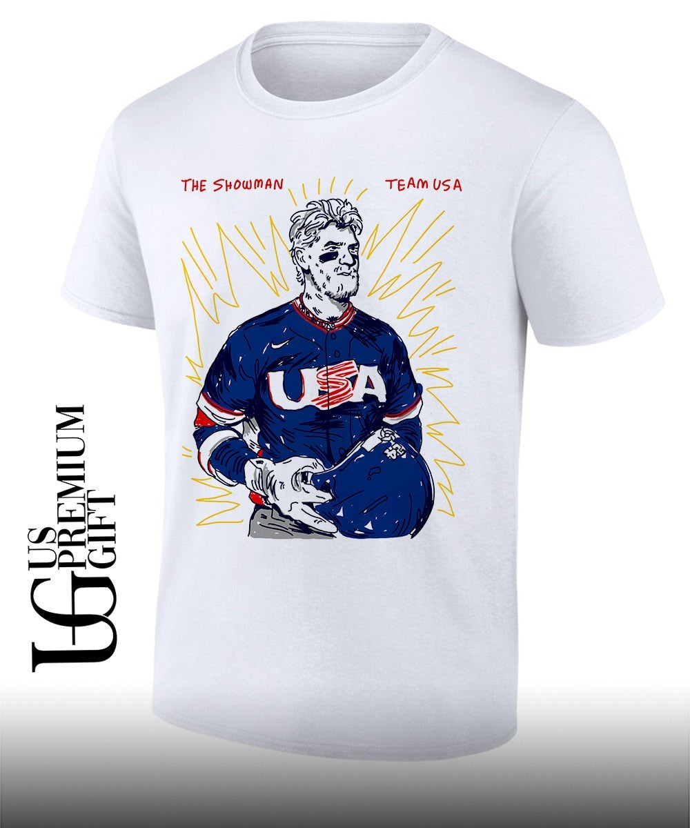 Bryce Harper Philadelphia Phillies Team USA World Baseball Classic shirt Unisex T-shirt, Sweatshirt, Hoodie, Long Sleeve Tee - T-Shirt, Sweatshirt, Hoodie