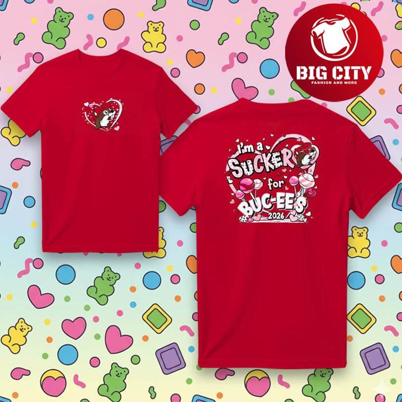 Buc-ees 2026 Valentines Two Sided Shirt Unisex T-shirt, Sweatshirt, Hoodie, Long Sleeve Tee - T-Shirt, Sweatshirt, Hoodie