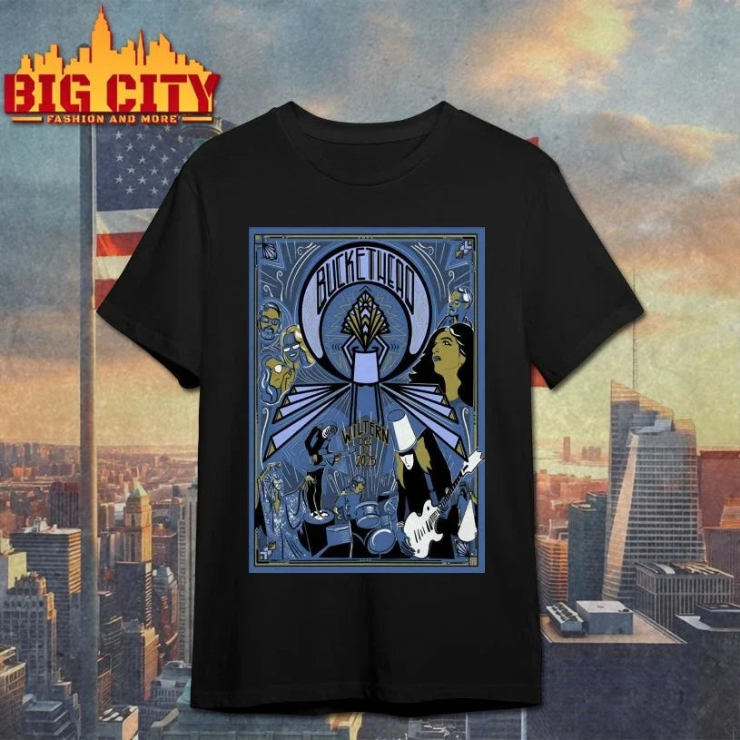 Buckethead Event Los Angeles On Dec 12 2025 Poster shirt Unisex T-shirt, Sweatshirt, Hoodie, Long Sleeve Tee - T-Shirt, Sweatshirt, Hoodie