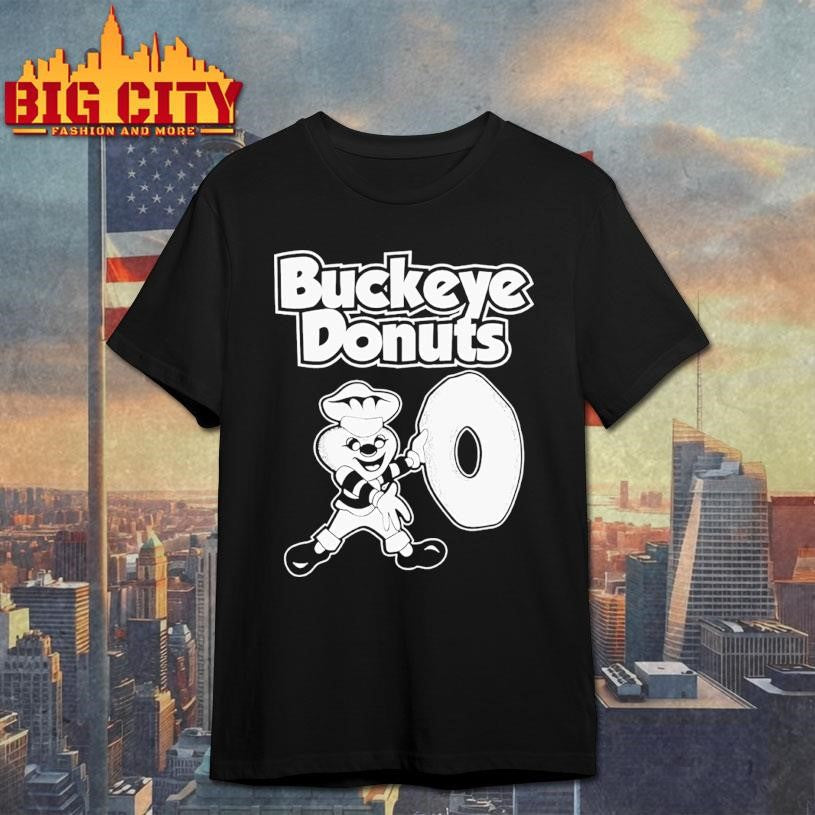 Buckeye Donuts Shirt Unisex T-shirt, Sweatshirt, Hoodie, Long Sleeve Tee - T-Shirt, Sweatshirt, Hoodie