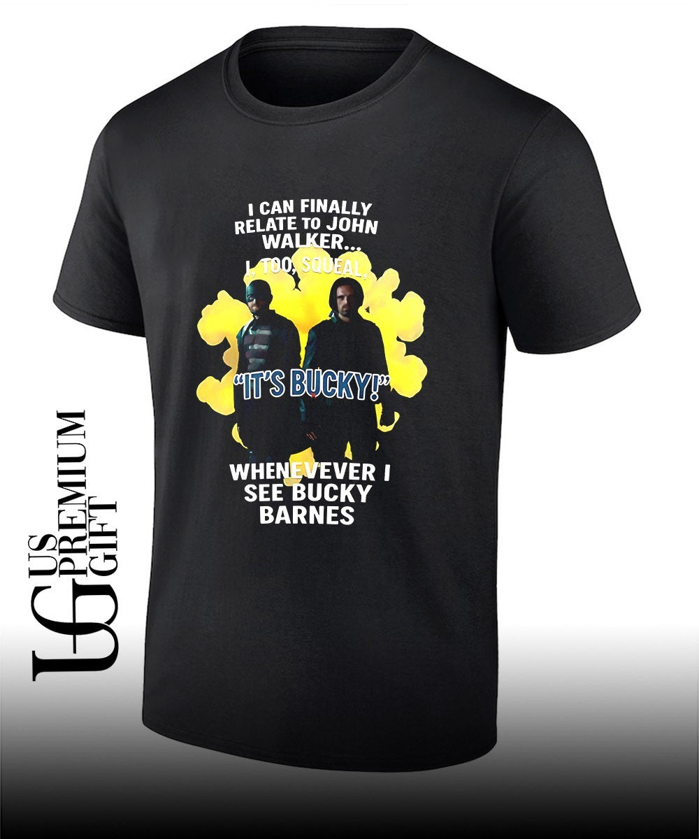 Bucky Barnes and John Walker I can finally relate to John Walker shirt Unisex T-shirt, Sweatshirt, Hoodie, Long Sleeve Tee - T-Shirt, Sweatshirt, Hoodie