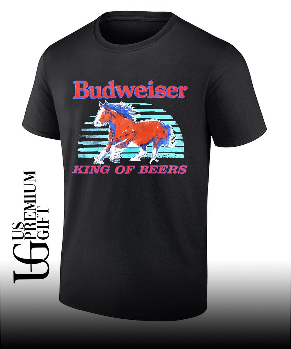 Budweiser King Of Beers vintage 1986 shirt Unisex T-shirt, Sweatshirt, Hoodie, Long Sleeve Tee - T-Shirt, Sweatshirt, Hoodie