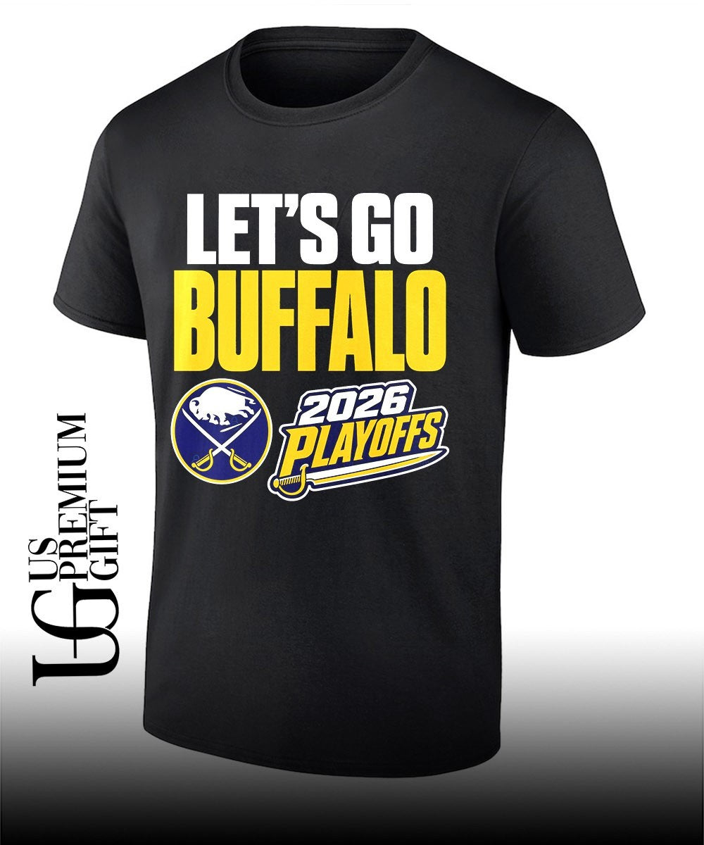 Buffalo Sabres 2026 Stanley Cup Playoffs logo shirt Unisex T-shirt, Sweatshirt, Hoodie, Long Sleeve Tee - T-Shirt, Sweatshirt, Hoodie