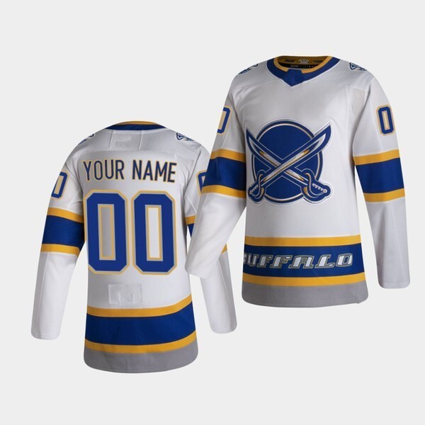 Buffalo Sabres 2021 Reverse Retro Style 1 Hockey Jersey hockey jersey product view 1