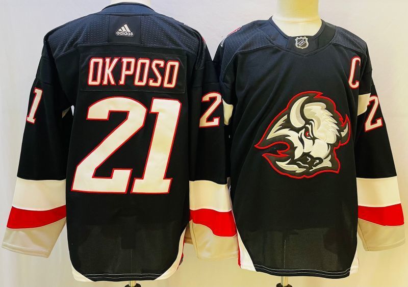 Buffalo Sabres #21 Kyle Okposo Style 2 Hockey Jersey hockey jersey product view 1