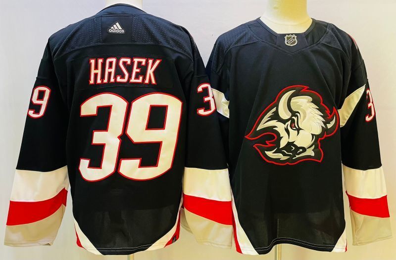 Buffalo Sabres #39 Dominic Hasek Hockey Jersey hockey jersey product view 1