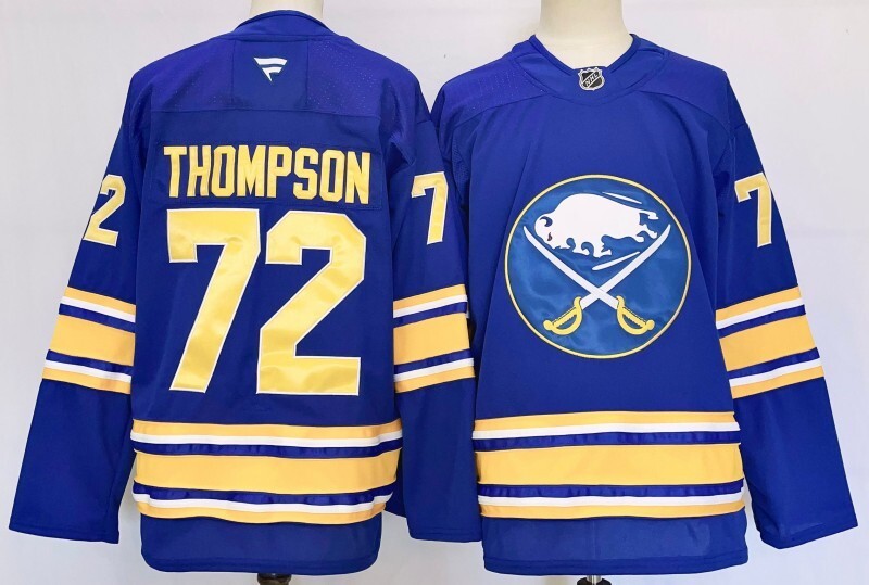 Buffalo Sabres #72 Tage Thompson Style 3 Hockey Jersey hockey jersey product view 1