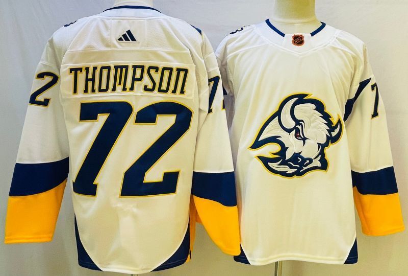 Buffalo Sabres #72 Tage Thompson Style 6 Hockey Jersey hockey jersey product view 1