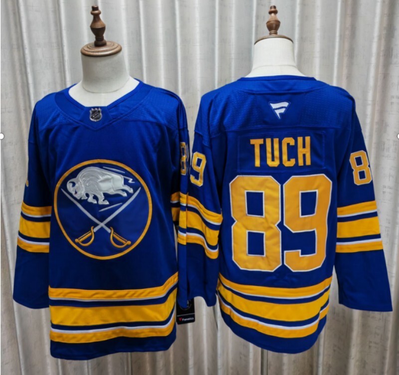 Buffalo Sabres #89 Alex Tuch Style 1 Hockey Jersey hockey jersey product view 1