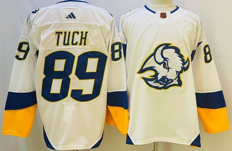 Buffalo Sabres #89 Alex Tuch Style 4 Hockey Jersey hockey jersey product view 1