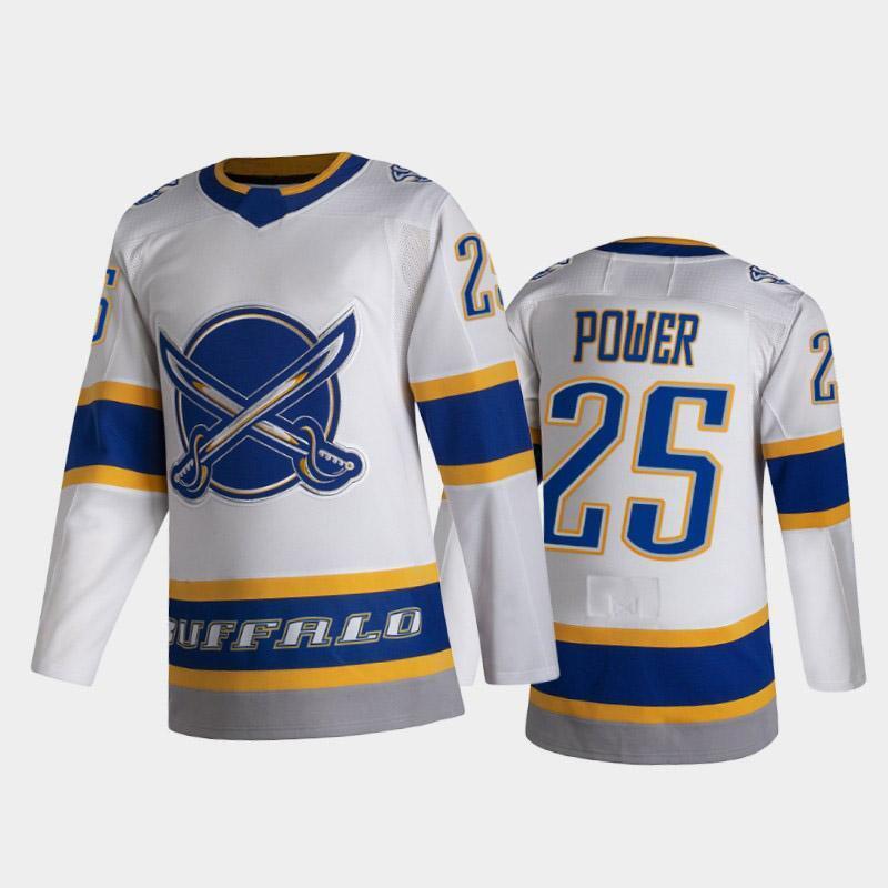 Buffalo Sabres # 25 Owen Power Style 1 Hockey Jersey hockey jersey product view 1