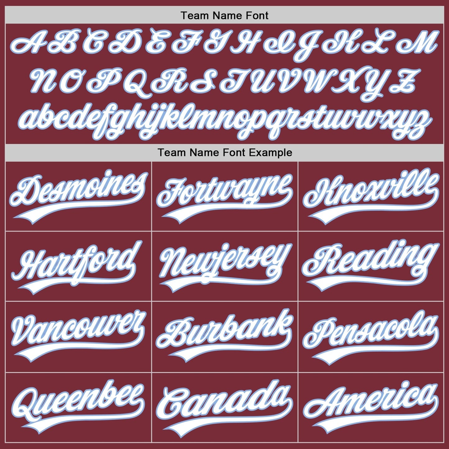 Custom Burgundy White-Light Blue Authentic Baseball Jersey baseball jersey product view 5