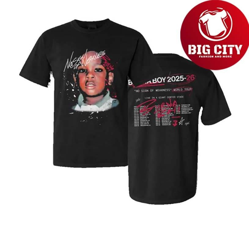 Burna Boy Young Burna Tour Two Sided Shirt Unisex T-shirt, Sweatshirt, Hoodie, Long Sleeve Tee - T-Shirt, Sweatshirt, Hoodie
