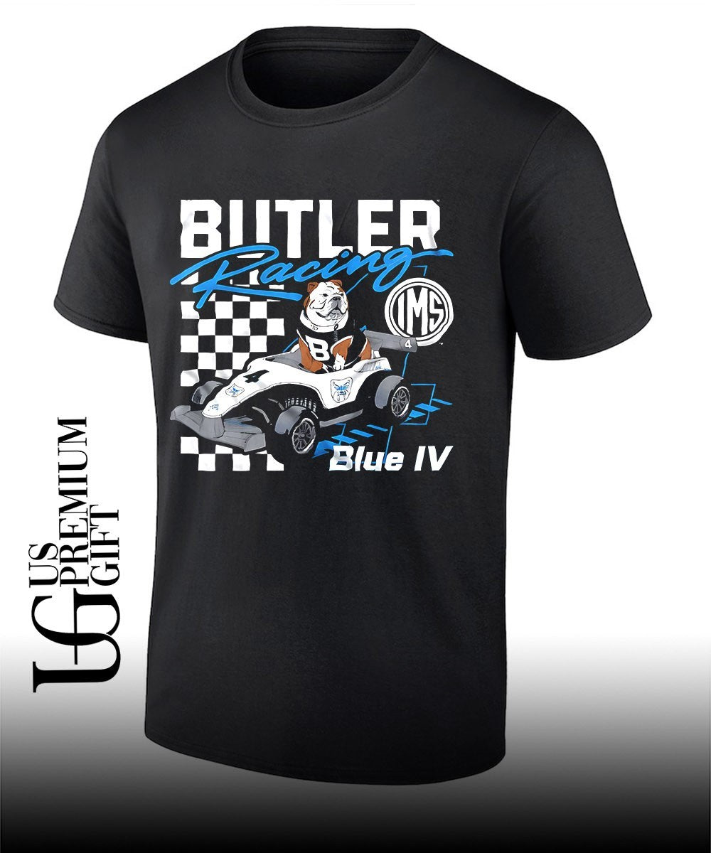Butler Racing Indianapolis Motor Speedway shirt Unisex T-shirt, Sweatshirt, Hoodie, Long Sleeve Tee - T-Shirt, Sweatshirt, Hoodie