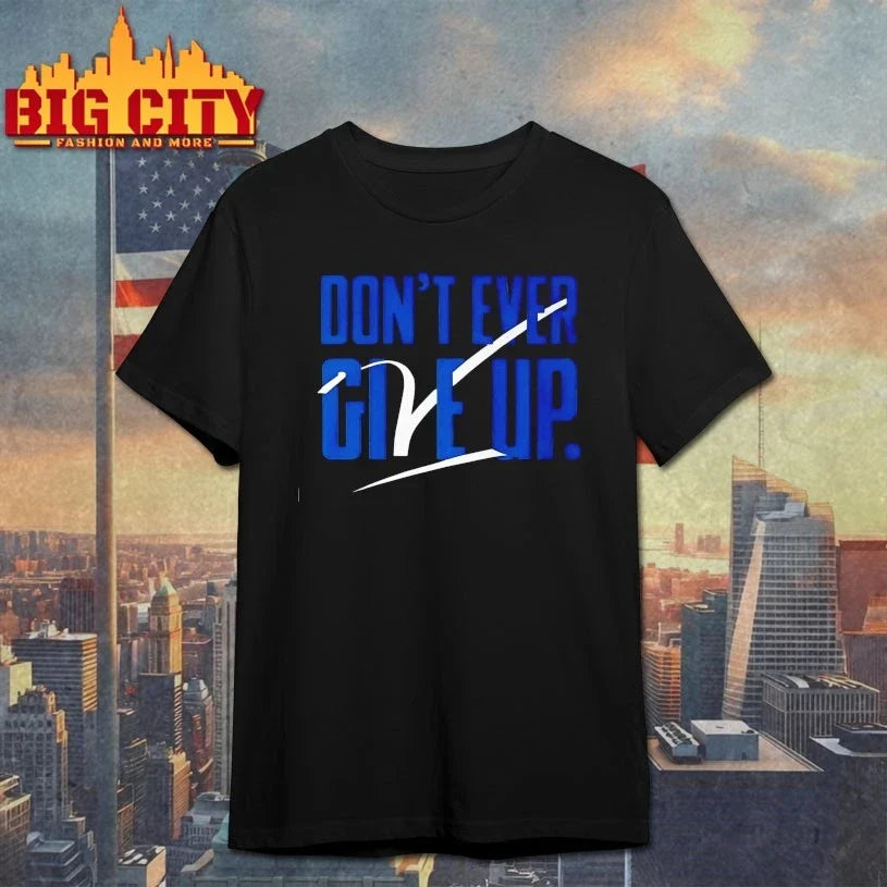 Byu Men’s Basketball Don’t Ever Give Up Shirt Unisex T-shirt, Sweatshirt, Hoodie, Long Sleeve Tee - T-Shirt, Sweatshirt, Hoodie