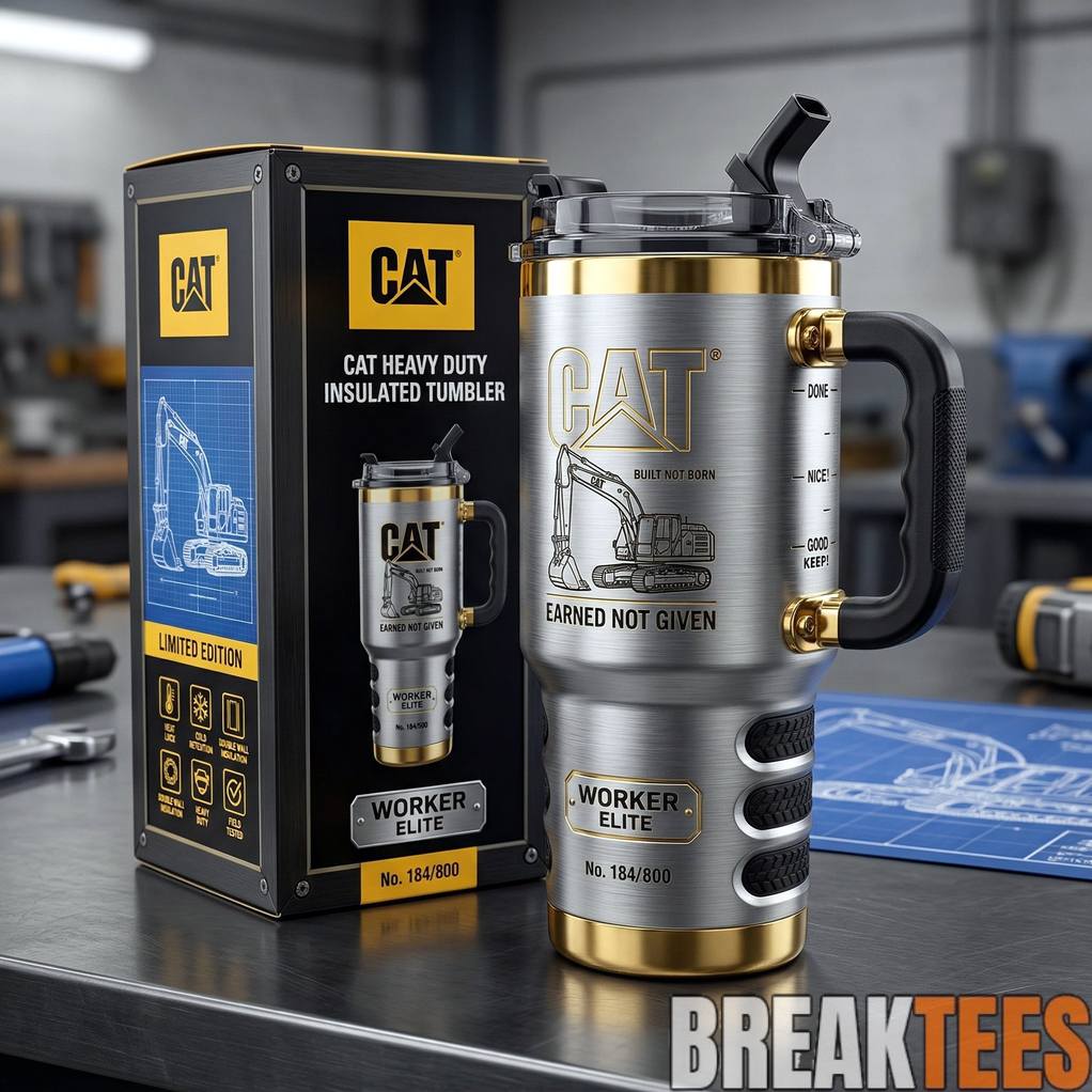 CATerpillar Worker Elite Limited Edition 40oz Tumbler Unisex T-shirt, Sweatshirt, Hoodie, Long Sleeve Tee - T-Shirt, Sweatshirt, Hoodie
