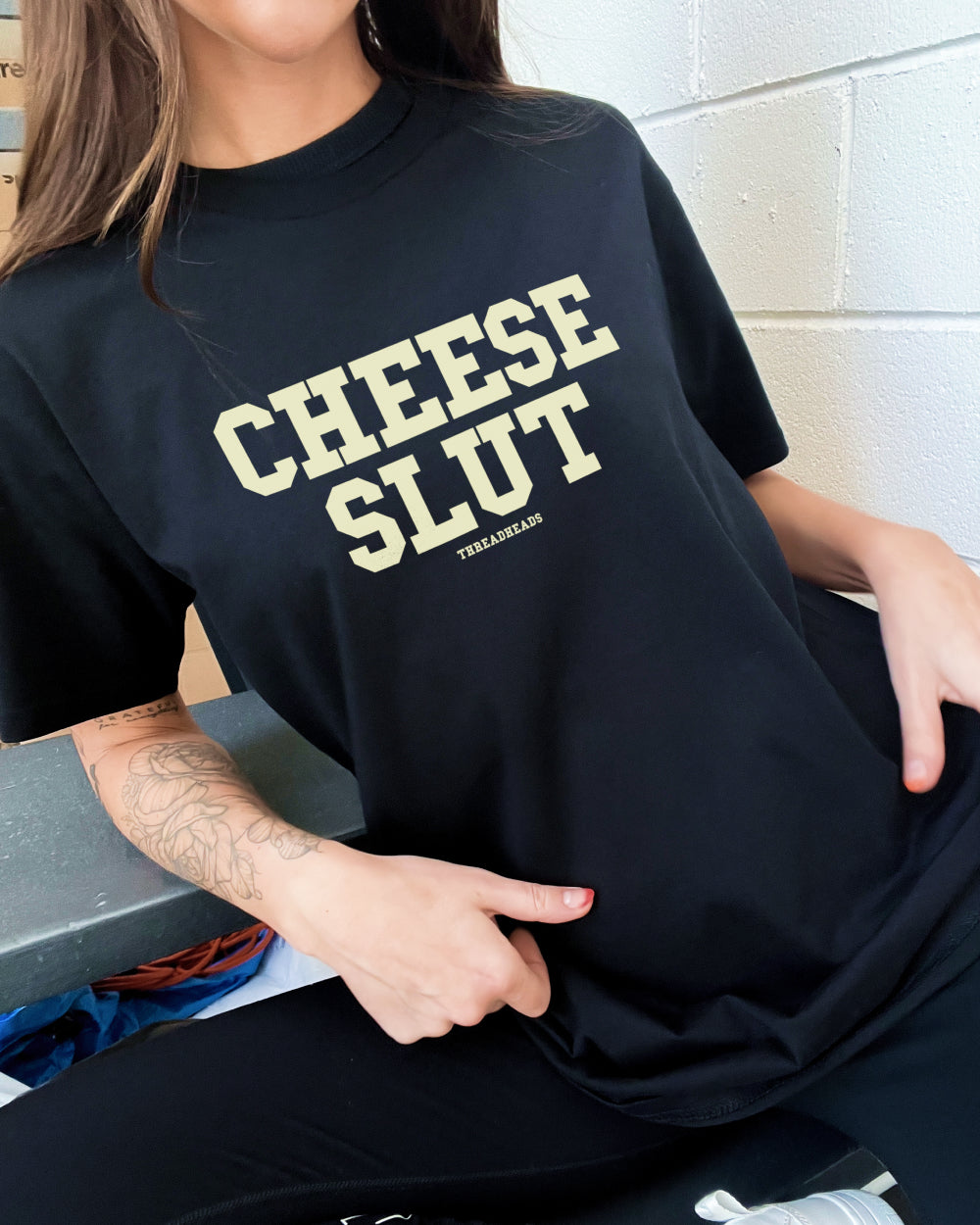 Cheese Slut T-Shirt Unisex T-shirt, Sweatshirt, Hoodie, Long Sleeve Tee - T-Shirt, Sweatshirt, Hoodie