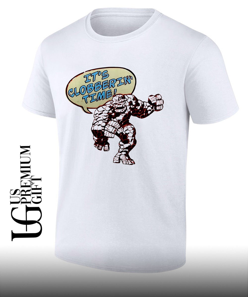 CM Punk wearing its clobberin time shirt Unisex T-shirt, Sweatshirt, Hoodie, Long Sleeve Tee - T-Shirt, Sweatshirt, Hoodie