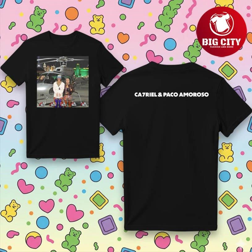 Ca7riel &amp; Paco Amoroso Top Of The Hills Boxy Two Sided Shirt Unisex T-shirt, Sweatshirt, Hoodie, Long Sleeve Tee - T-Shirt, Sweatshirt, Hoodie