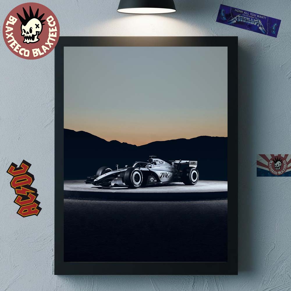 Cadillac Formula 1 Team Debut Car Closer Look Poster Canvas Unisex T-shirt, Sweatshirt, Hoodie, Long Sleeve Tee - T-Shirt, Sweatshirt, Hoodie