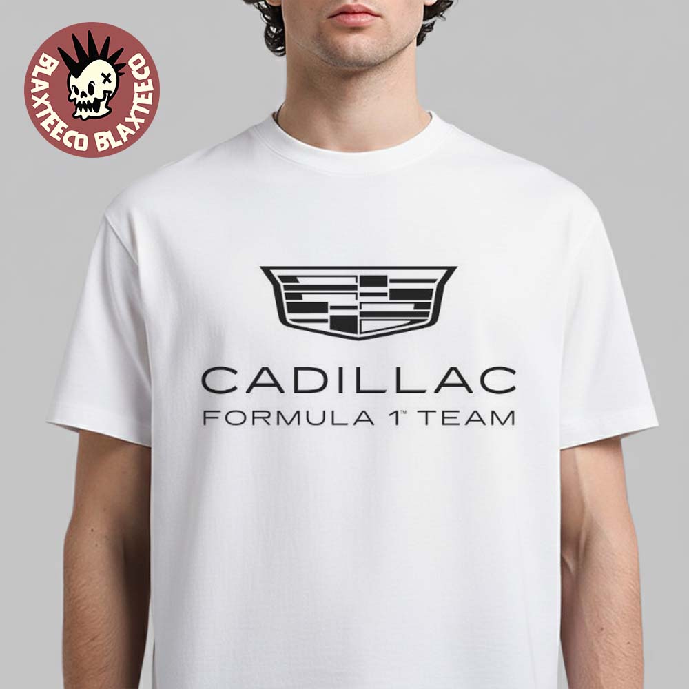 Cadillac Formula 1 Team Logo T-Shirt Unisex T-shirt, Sweatshirt, Hoodie, Long Sleeve Tee - T-Shirt, Sweatshirt, Hoodie