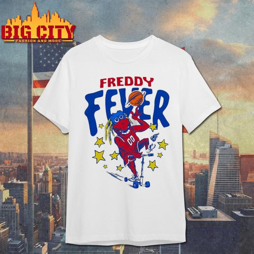 Caitlin Clark Freddy Fever Shirt 2025 Unisex T-shirt, Sweatshirt, Hoodie, Long Sleeve Tee - T-Shirt, Sweatshirt, Hoodie