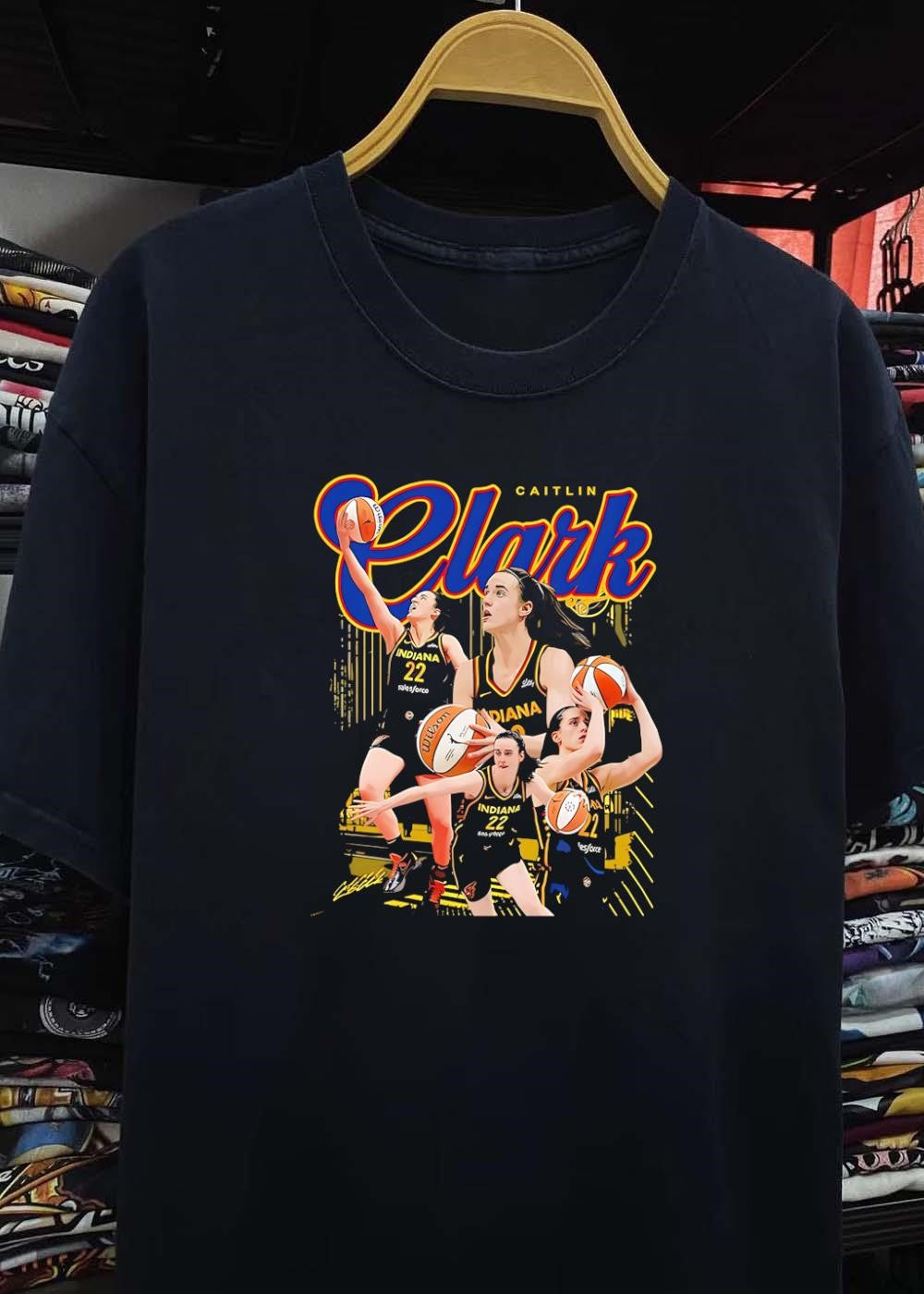 Caitlin Clark Indiana Fever Basketball Fan Sport - Adult & Kids T-Shirts, Sweatshirts & Hoodies apparel design preview 4