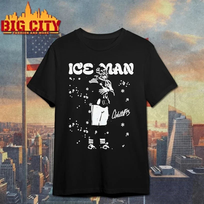 Caleb Williams Ice Man black and white signature shirt Unisex T-shirt, Sweatshirt, Hoodie, Long Sleeve Tee - T-Shirt, Sweatshirt, Hoodie