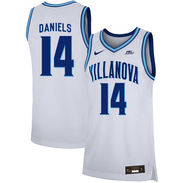 Caleb Daniels 14 White College Football Jersey football jersey product view 1