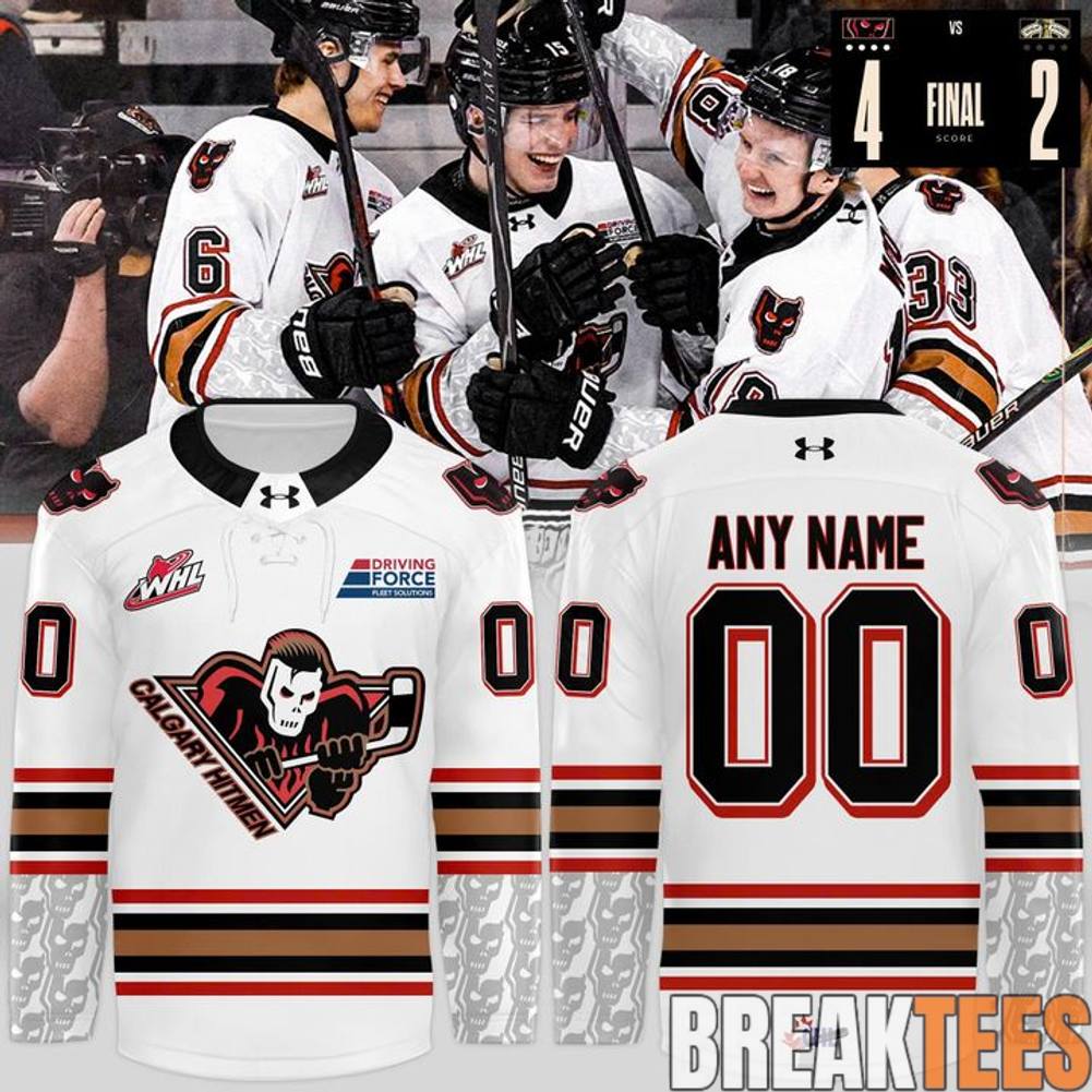 Calgary Hitmen New 2026 Premium Hockey Jersey Unisex T-shirt, Sweatshirt, Hoodie, Long Sleeve Tee - T-Shirt, Sweatshirt, Hoodie