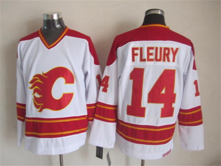 Calgary Flames Flames Style 12 Hockey Jersey hockey jersey product view 1