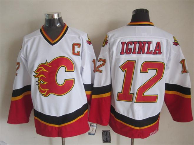 Calgary Flames Flames Style 14 Hockey Jersey hockey jersey product view 1