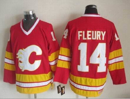 Calgary Flames Flames Style 5 Hockey Jersey hockey jersey product view 1