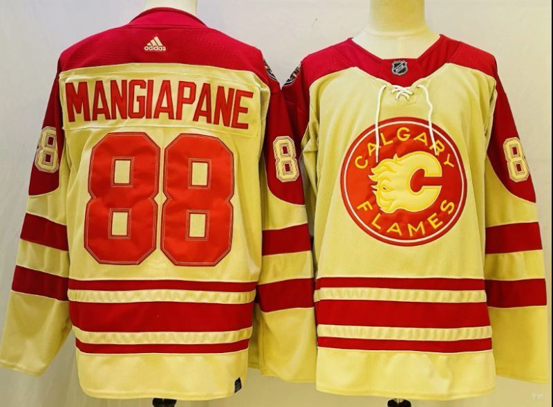 Calgary Flames #88 Andrew Mangiapane Hockey Jersey hockey jersey product view 1
