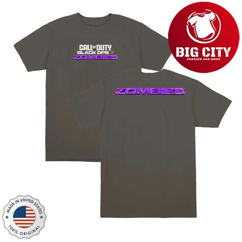 Call Of Duty Call Of Duty Black Ops 7 Zombies Two Sided Shirt Unisex T-shirt, Sweatshirt, Hoodie, Long Sleeve Tee - T-Shirt, Sweatshirt, Hoodie