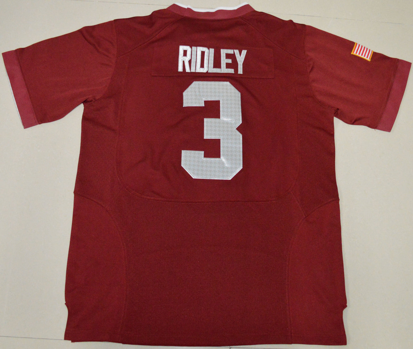 Calvin Ridley 3 Battle Edition College Football Jersey football jersey product view 1