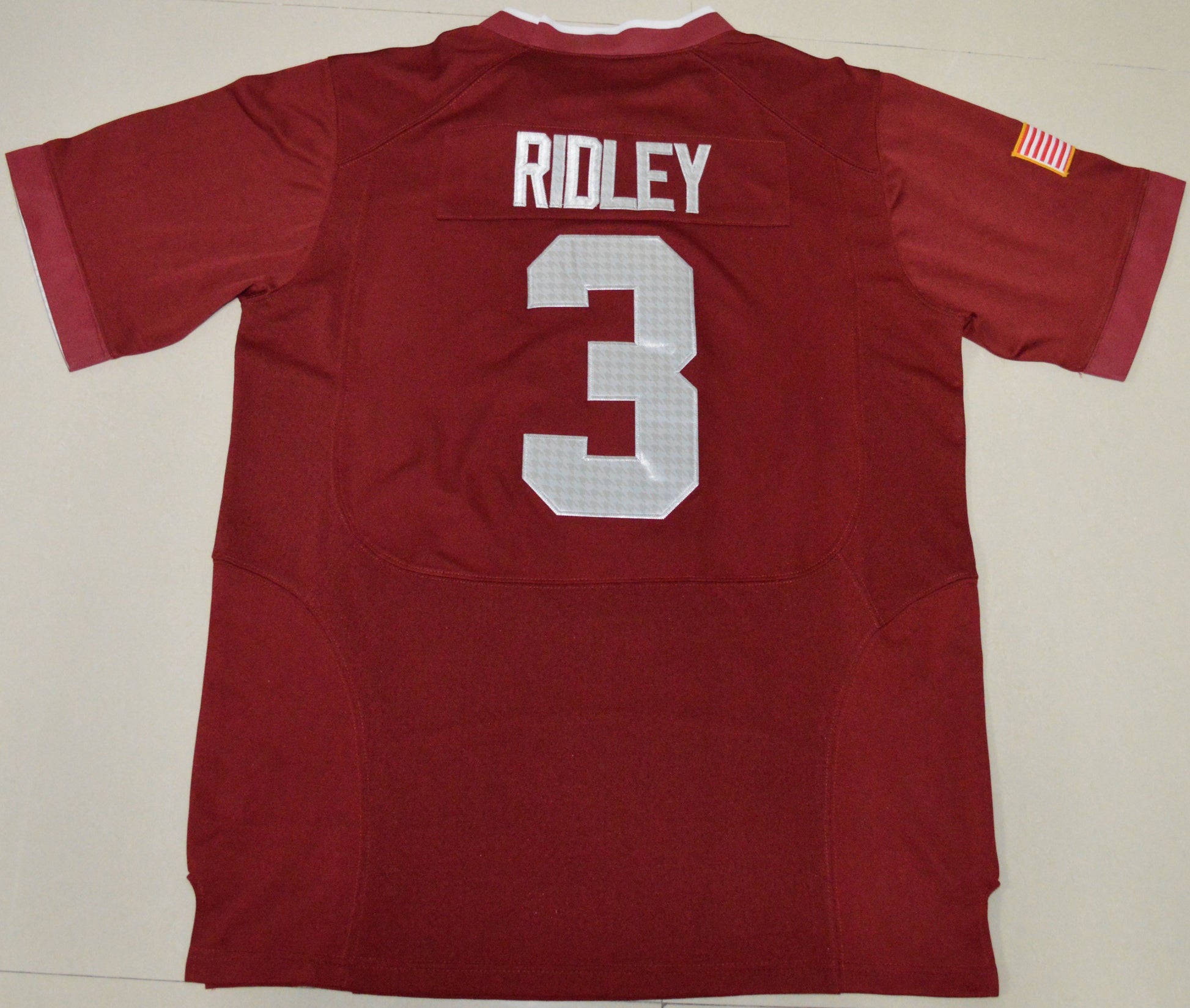 Calvin Ridley 3 Battle Edition College Football Jersey football jersey product view 1