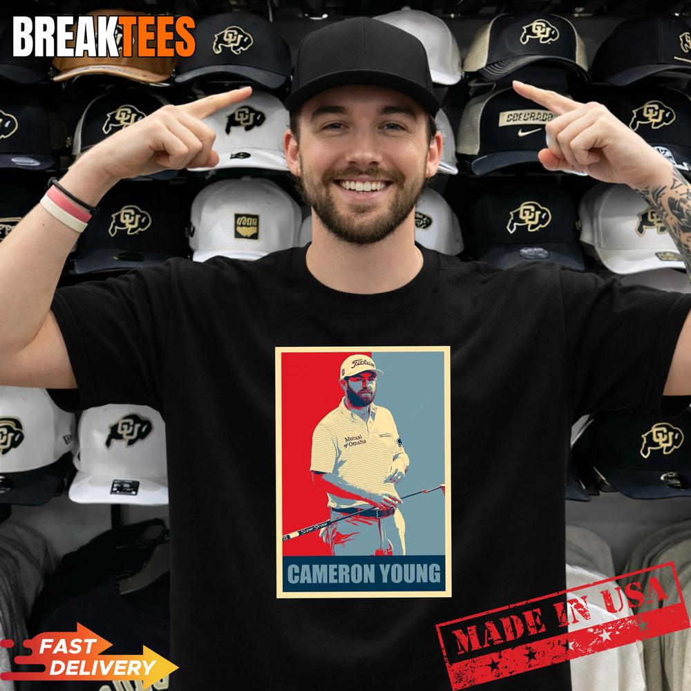 Cameron Young Golfer Hope Vintage T-Shirt Unisex T-shirt, Sweatshirt, Hoodie, Long Sleeve Tee - T-Shirt, Sweatshirt, Hoodie