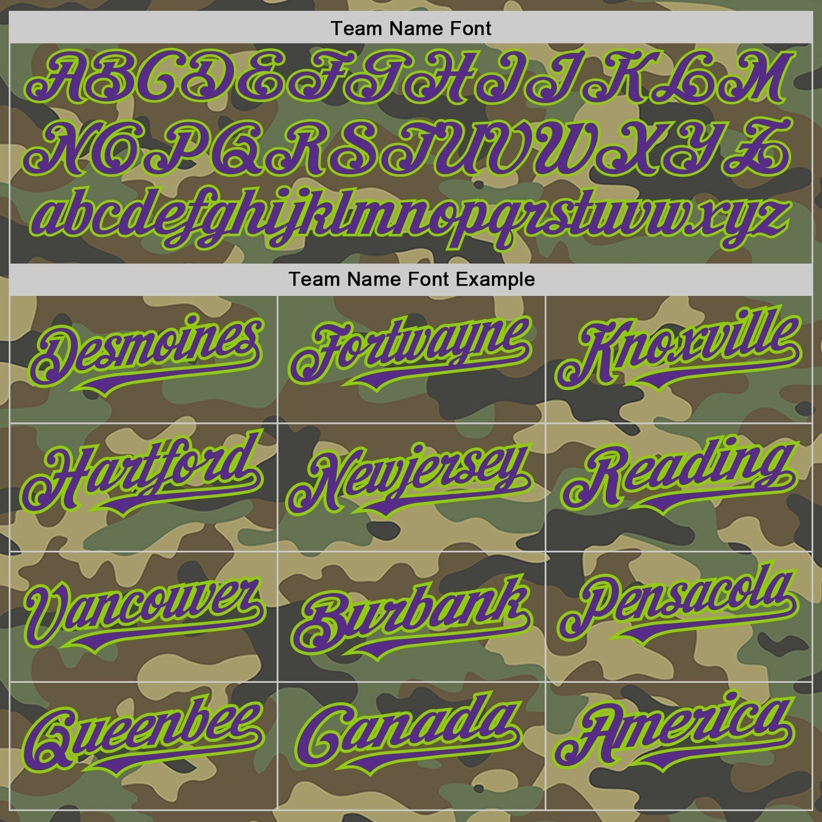 Custom Camo Purple-Neon Green Authentic Salute To Service Baseball Jersey baseball jersey product view 4