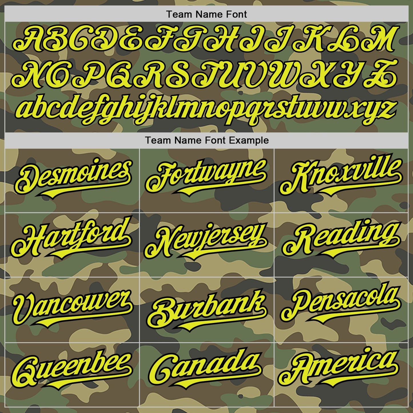 Custom Camo Neon Yellow-Black Authentic Salute To Service Baseball Jersey baseball jersey product view 4