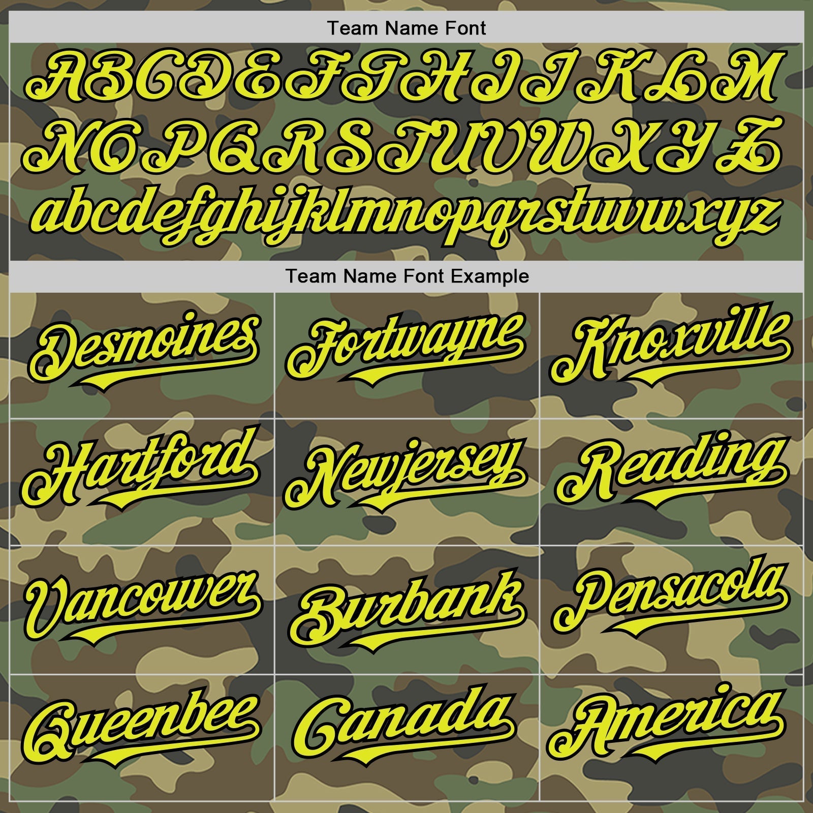 Custom Camo Neon Yellow-Black Authentic Salute To Service Baseball Jersey baseball jersey product view 4