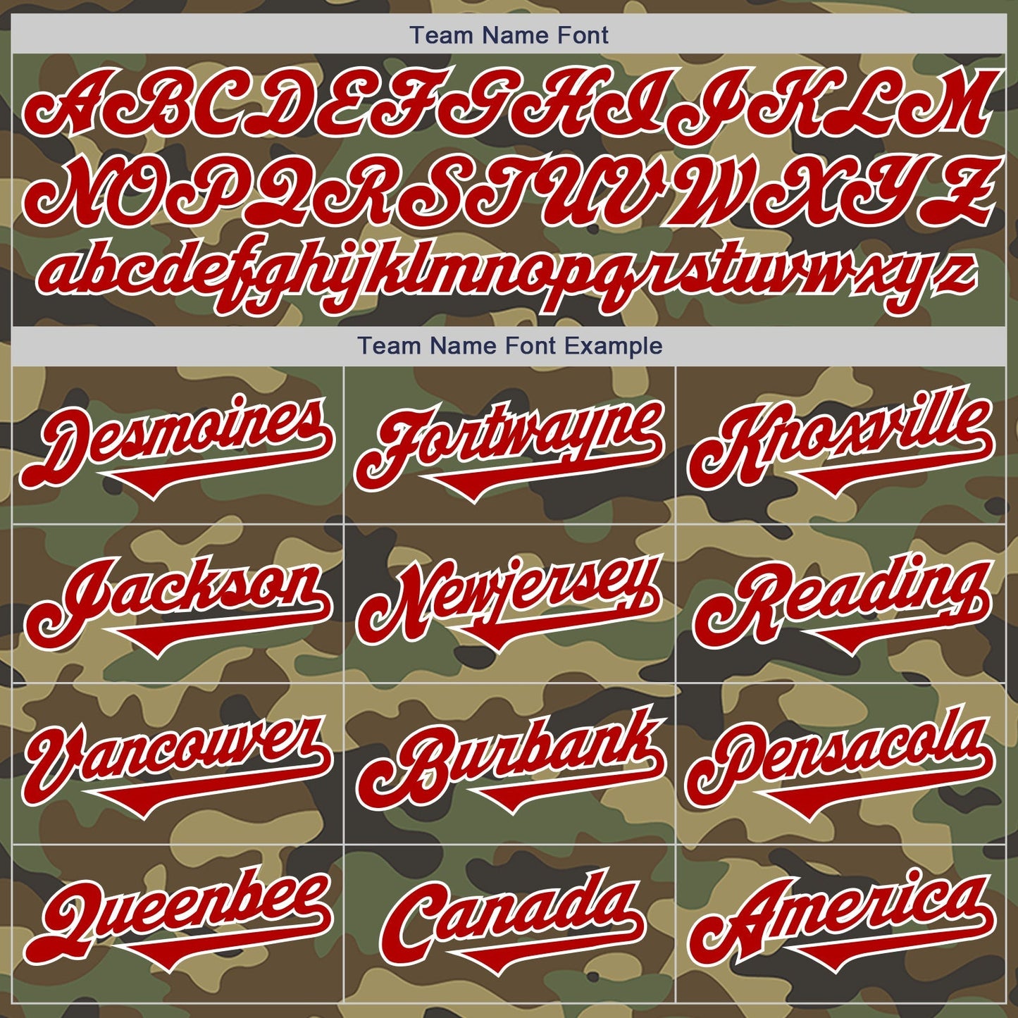 Custom Camo Red-White Authentic Salute To Service Baseball Jersey baseball jersey product view 4