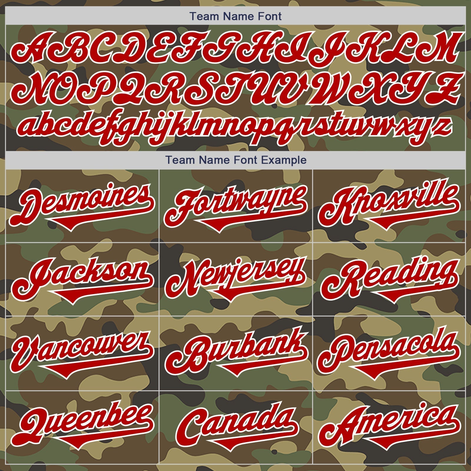 Custom Camo Red-White Authentic Salute To Service Baseball Jersey baseball jersey product view 4