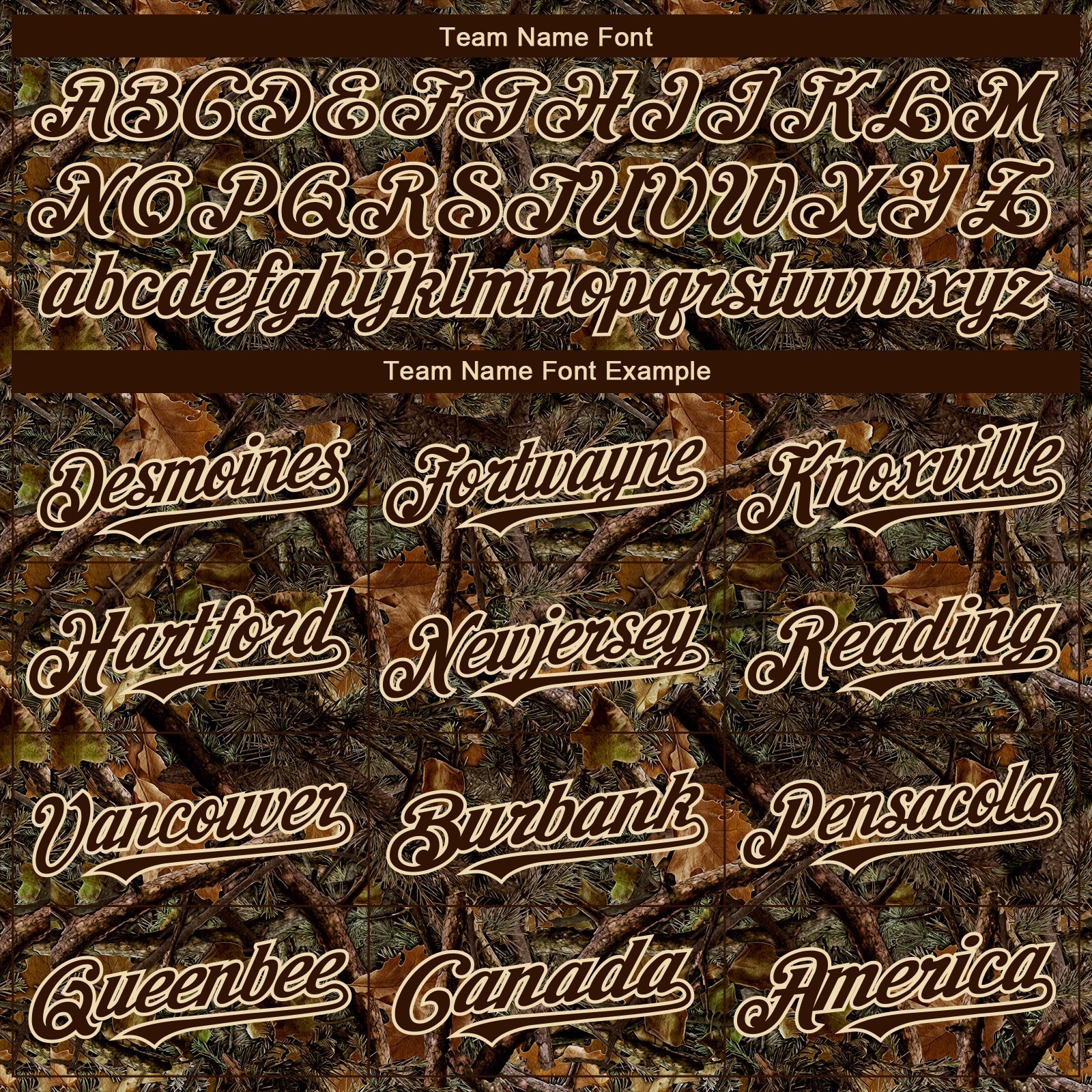 Custom Camo Brown-Cream 3D Woodland Camo Authentic Salute To Service Baseball Jersey baseball jersey product view 4