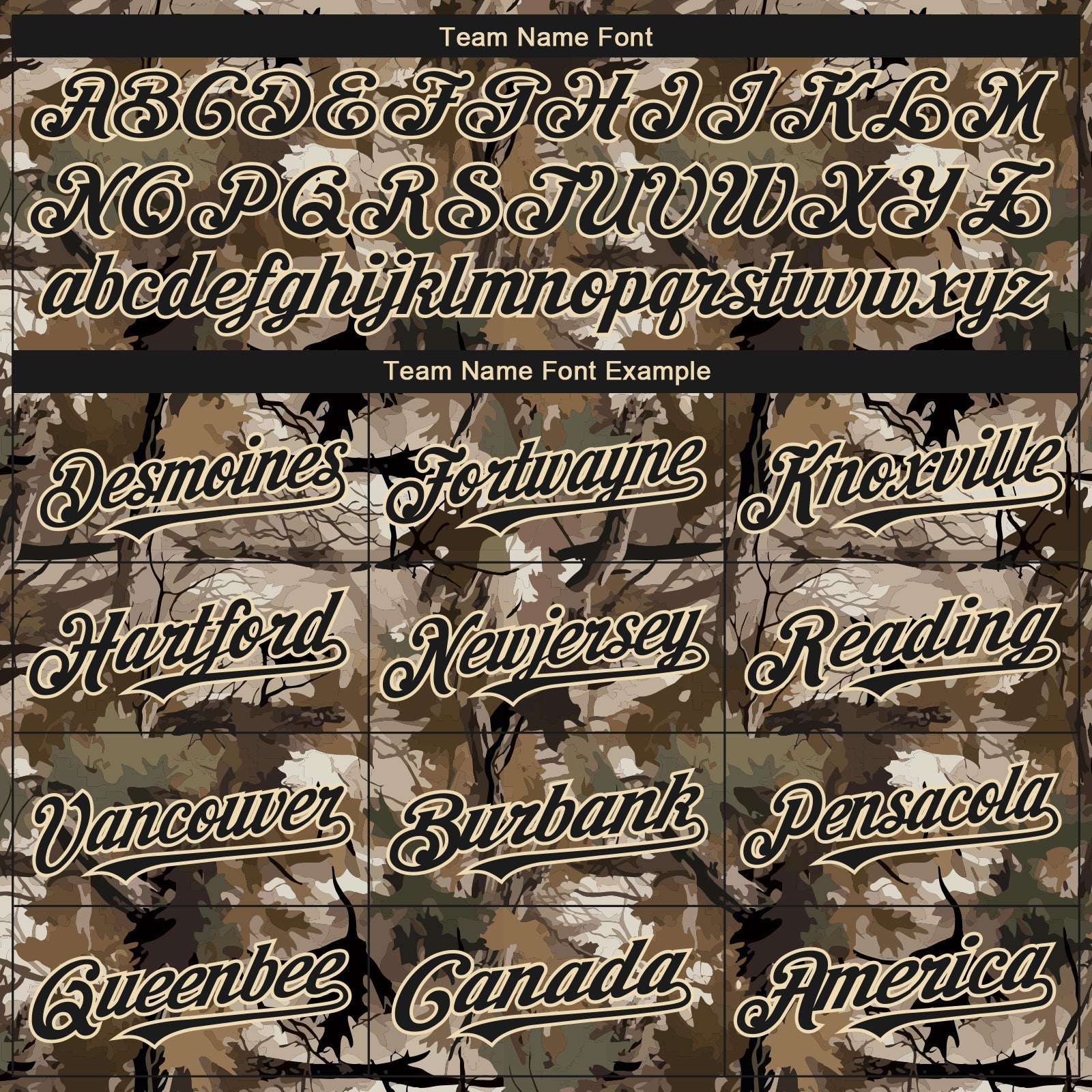 Custom Camo Black-Cream 3D Woodland Camo Authentic Salute To Service Baseball Jersey baseball jersey product view 4