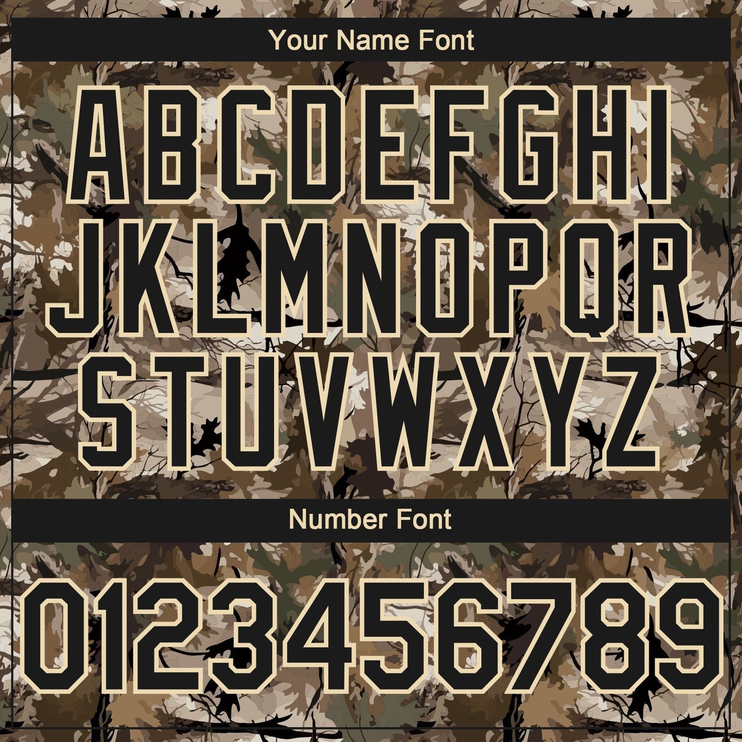 Custom Camo Black-Cream 3D Woodland Camo Authentic Salute To Service Baseball Jersey baseball jersey product view 5