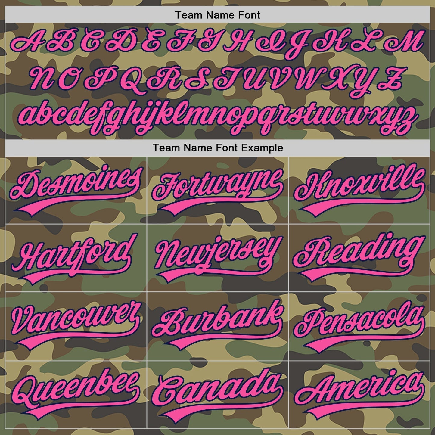 Custom Camo Pink-Navy Authentic Salute To Service Baseball Jersey baseball jersey product view 4