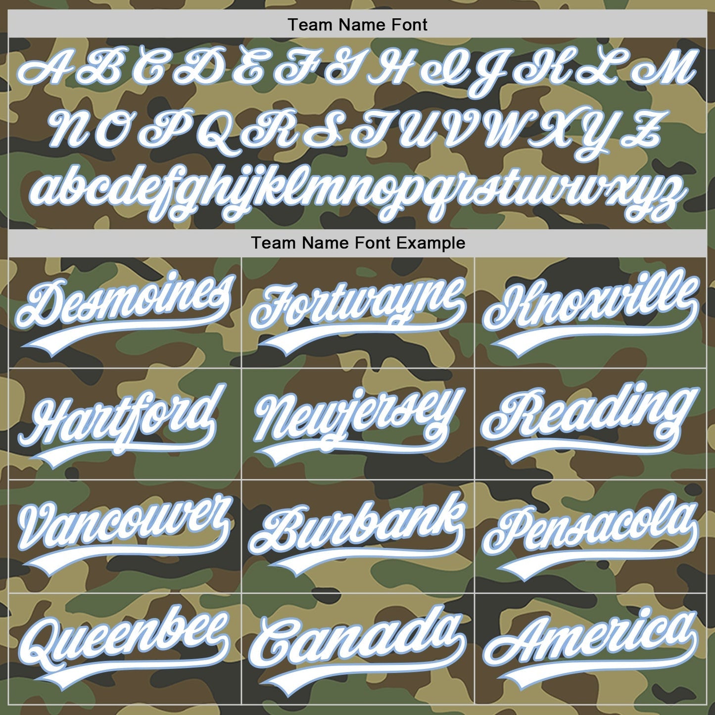 Custom Camo White-Light Blue Authentic Salute To Service Baseball Jersey baseball jersey product view 4