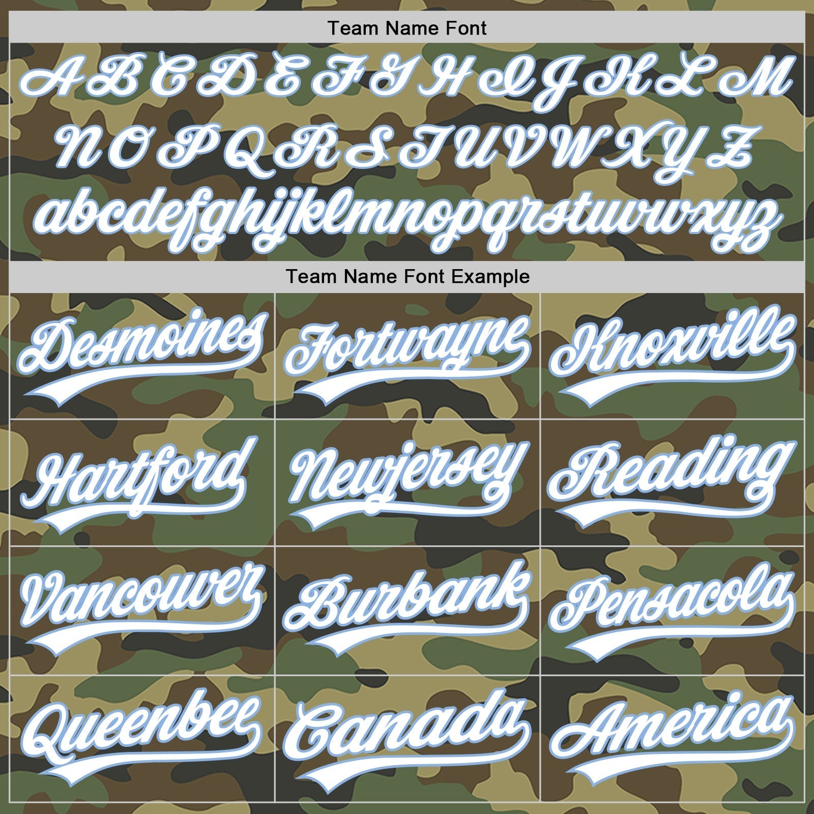 Custom Camo White-Light Blue Authentic Salute To Service Baseball Jersey baseball jersey product view 4